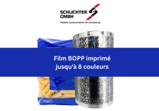 film BOPP imprimé jusqu'à 8 couleurs
