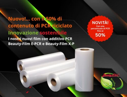 Le nostre nuove pellicole termoretraibili con additivo PCR