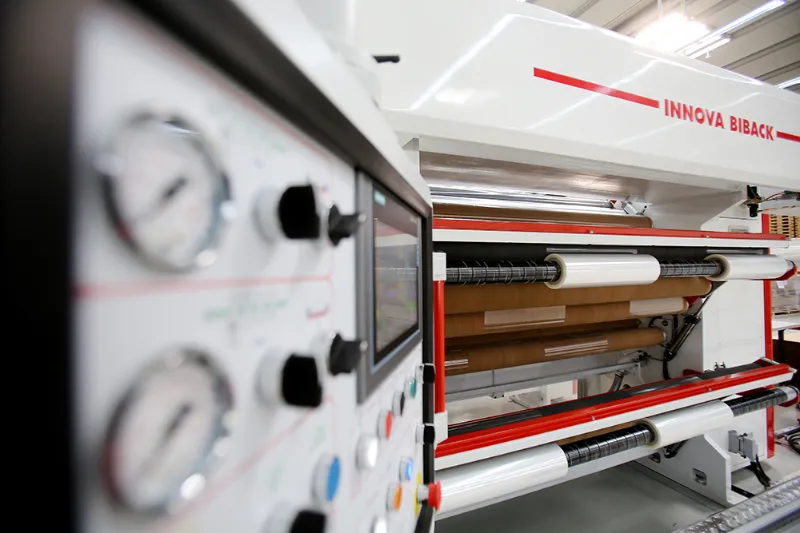 Schlichter GmbH – náš sklad – recyklovatelné balicí fólie