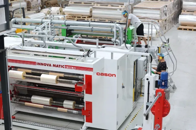 Folienproduktion bei Schlichter GmbH