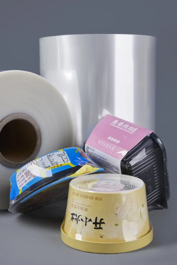 Verpackungsfolien mit PCR Anteil RecyUse Circular E-PCR mit Schrumpfeigenschaften