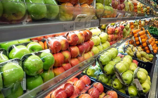 Nachhaltige Folienverpackung für Obst und Gemüse - BF-Ultra Feinschrumpffolie